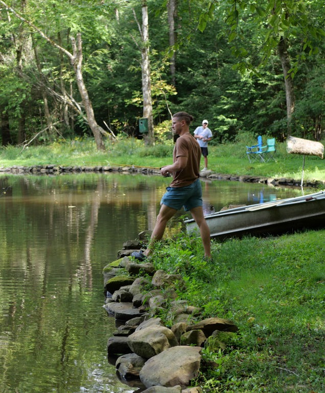 Vistors Pond Fishing